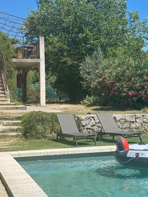 Ar De Vie Villa Chaleureuse En Provence Ventabren Buitenkant foto